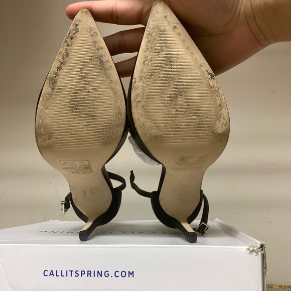 Call it spring strapped high heels: size 6 US - Picture 6 of 6